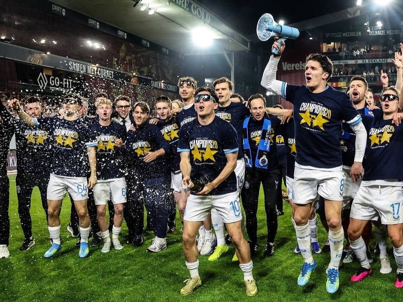 Futbalisti Brugge vyhrali belgickú ligu