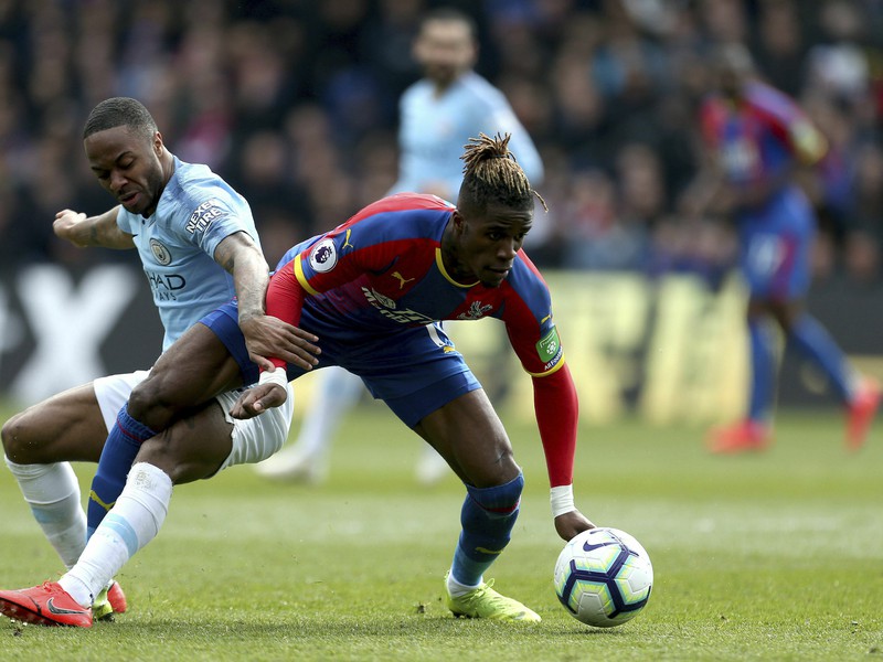 Wilf Zaha a Raheem Sterling