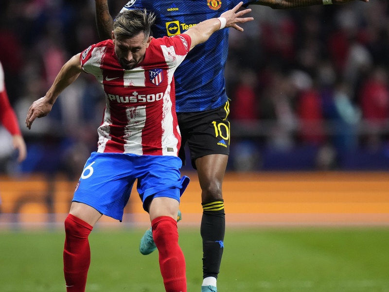 Marcus Rashford a Hector Herrera
