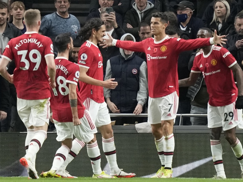 Radosť futbalistov Manchestru United