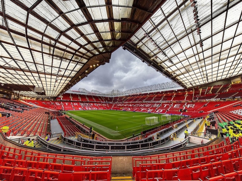 Pohľad na Old Trafford