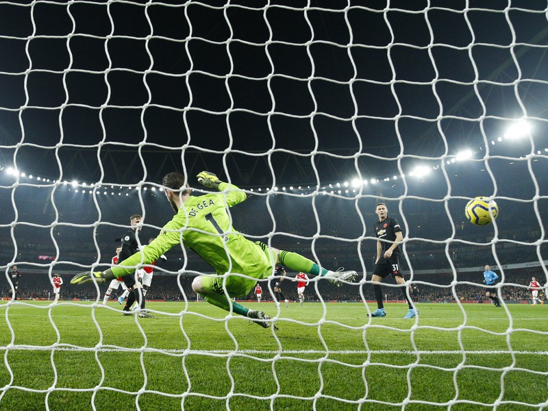 David de Gea inkasuje gól