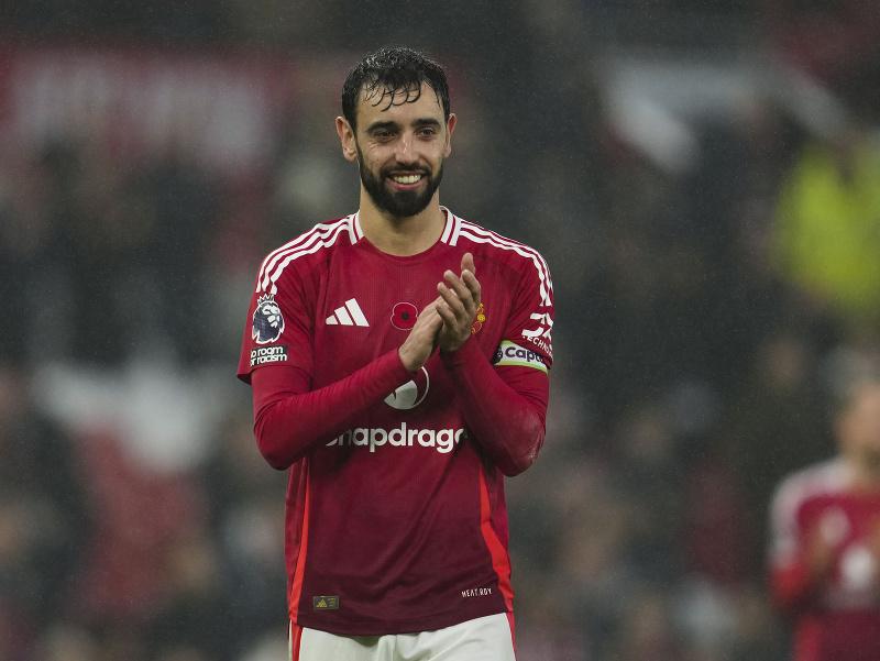 Bruno Fernandes tlieska fanúšikom