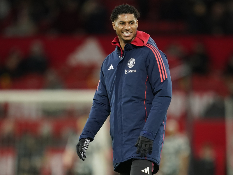Anglický futbalista Marcus Rashford