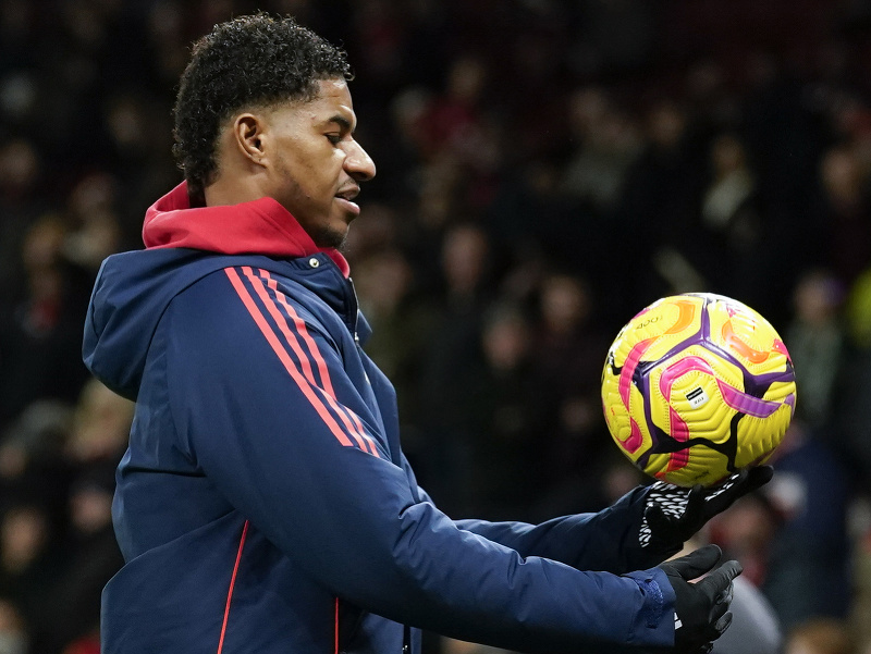Anglický futbalista Marcus Rashford