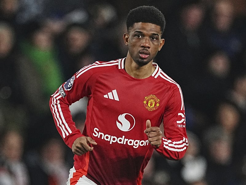Krídelník Manchestru United Amad Diallo