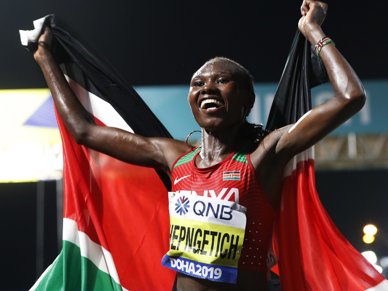 Keňanka Ruth Chepngetichová ovládla maratón