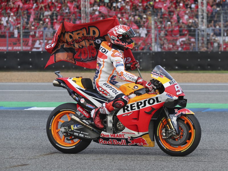 Marc Márquez získal šiesty titul majstra sveta v MotoGP