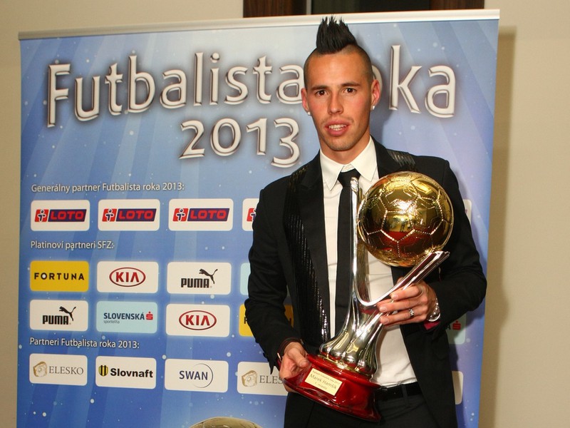 Marek Hamšík, futbalista roka 2013