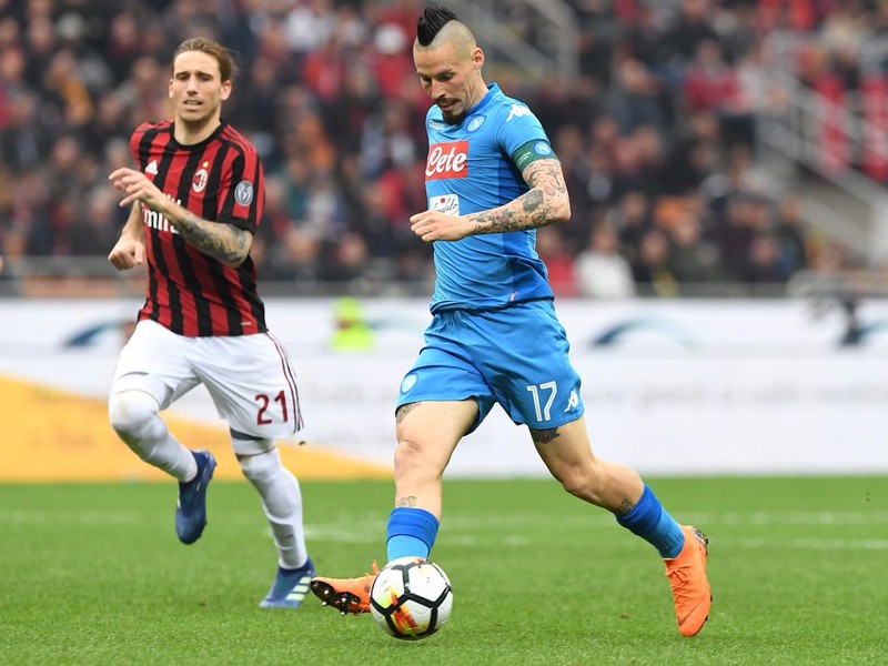 Marek Hamšík pri lopte 