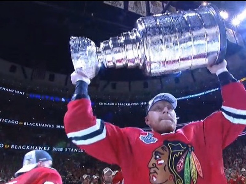 Marián Hossa so Stanley Cupom
