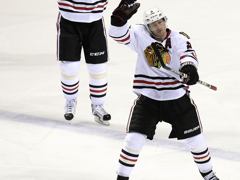Marián Hossa (81) a Duncan Keith