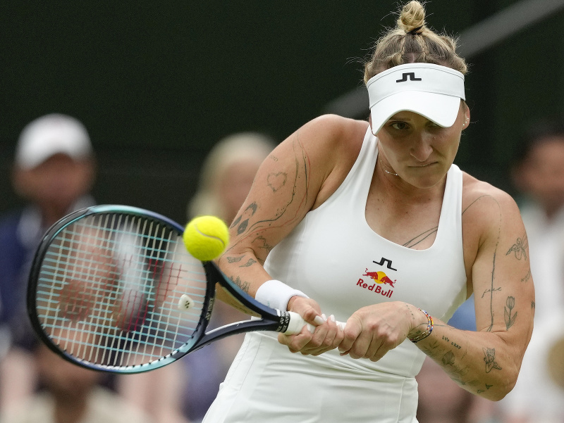Česká tenistka Markéta Vondroušová