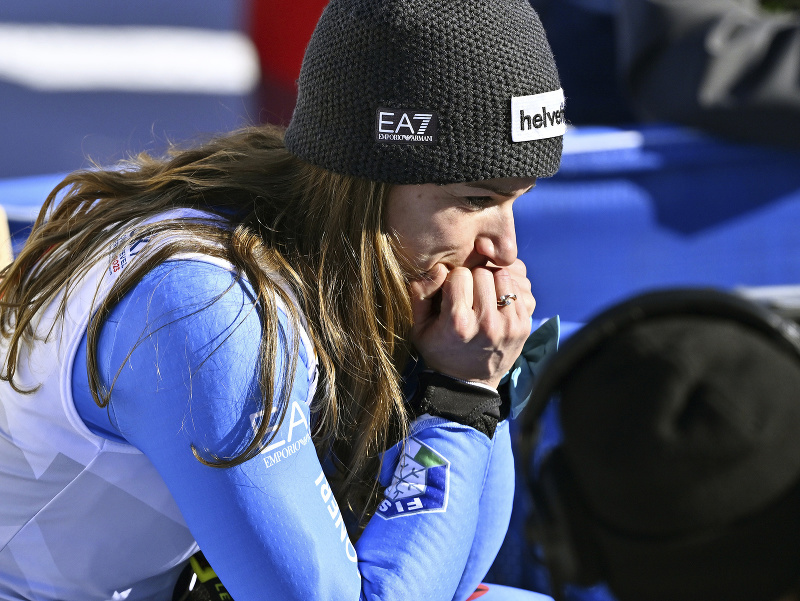 Talianska lyžiarka Marta Bassinová sa stala novou majsterkou sveta v super-G
