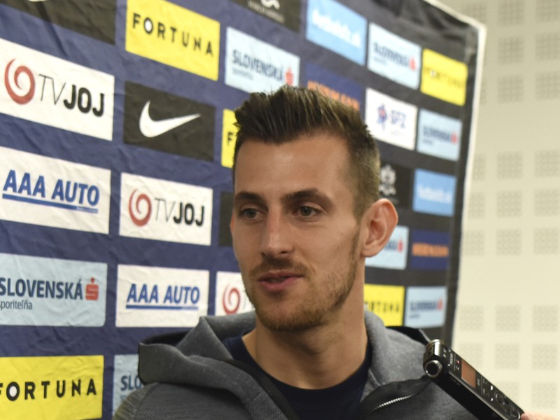 Slovenský brankár Martin Dúbravka