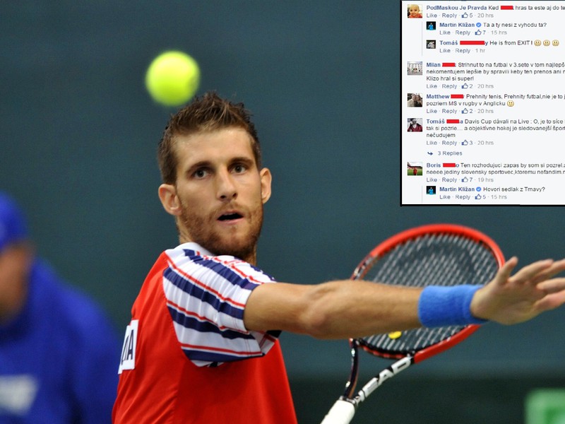 Martin Kližan sa správa, akoby si nevážil fanúšika, pre ktorého sa vlastne tenis hrá