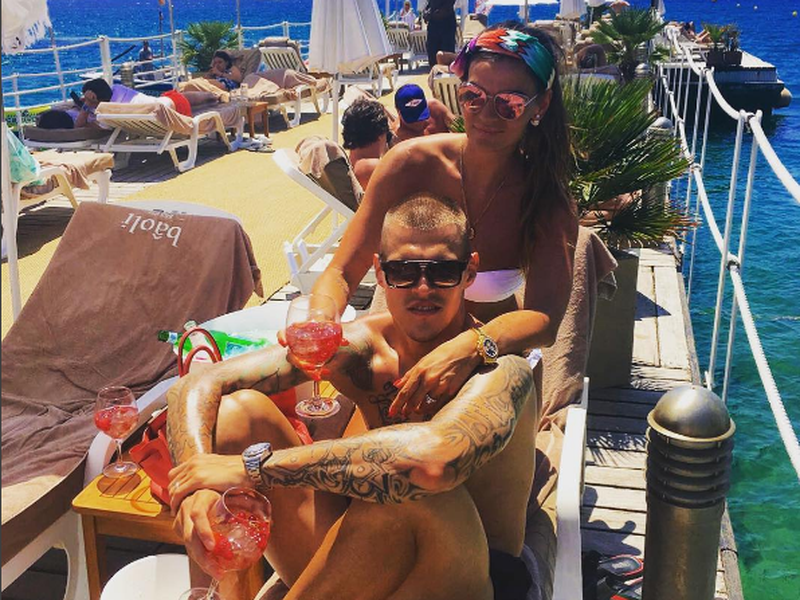 Martin Škrtel si s rodinou užil dovolenku 