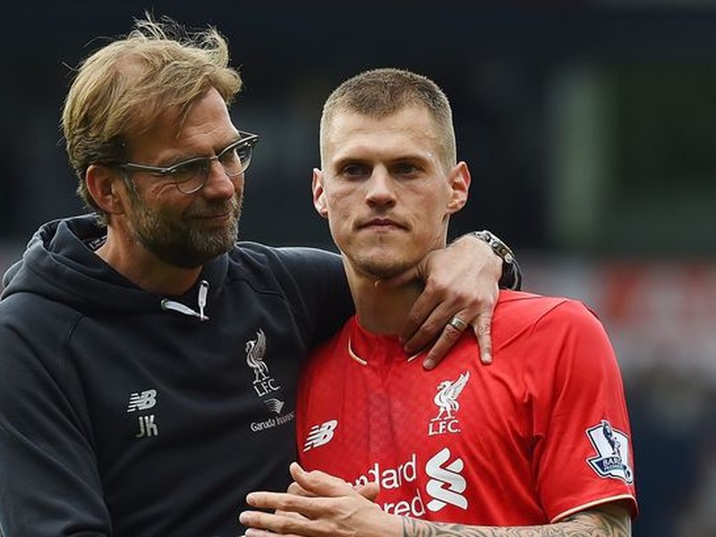 Jürgen Klopp a Martin Škrtel