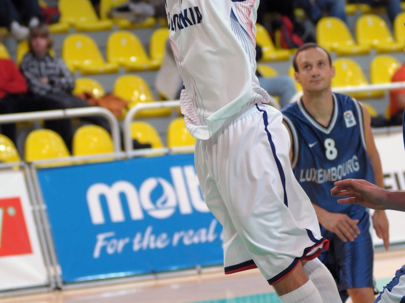 Slovenský reprezentant v basketbale Martin Sýkora
