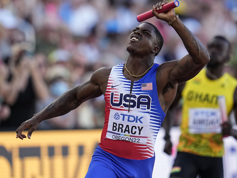 Americký šprintér Marvin Bracy
