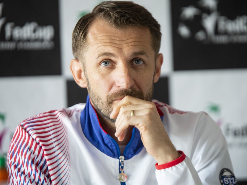 Kapitán slovenského fedcupového tímu Matej Lipták