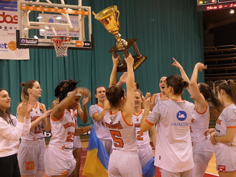 Basketbalistky MBK Ružomberok sa stali víťazom Final Six Slovenského pohára žien