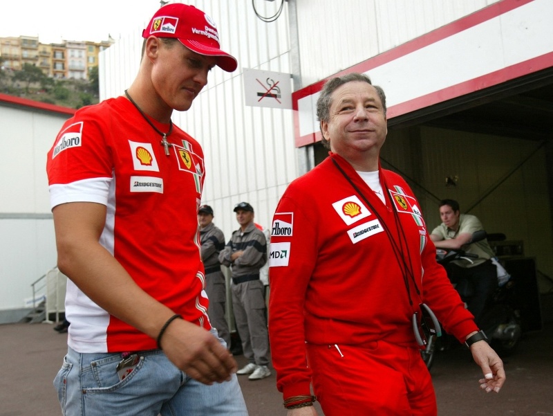 Michael Schumacher a Jean Todt