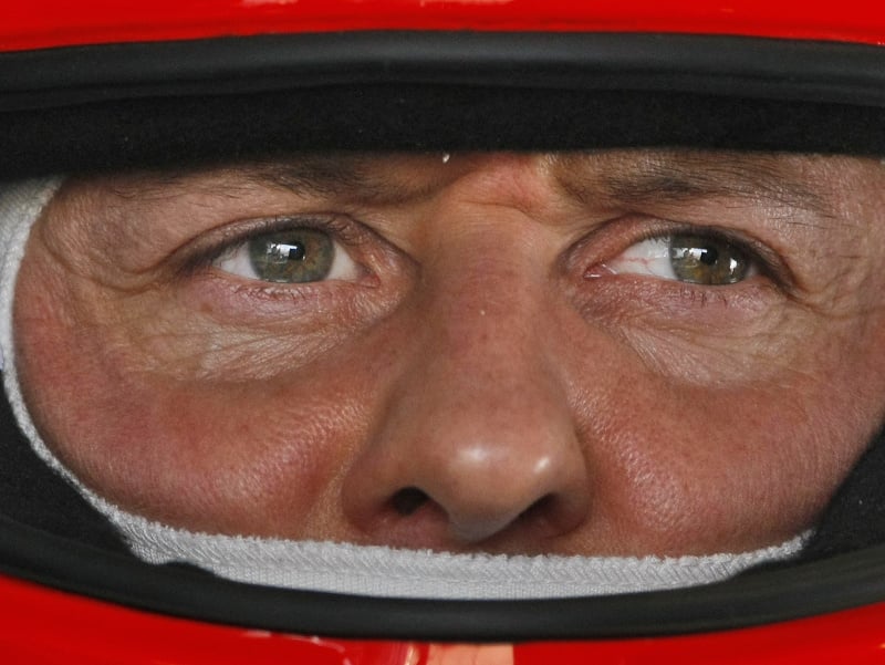 Na archívnej snímke z 12. marca 2010 nemecký jazdec F1 Michael Schumacher 
