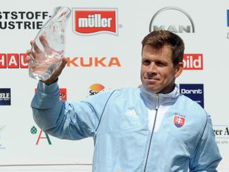 Michal Martikán po triumfe v SP
