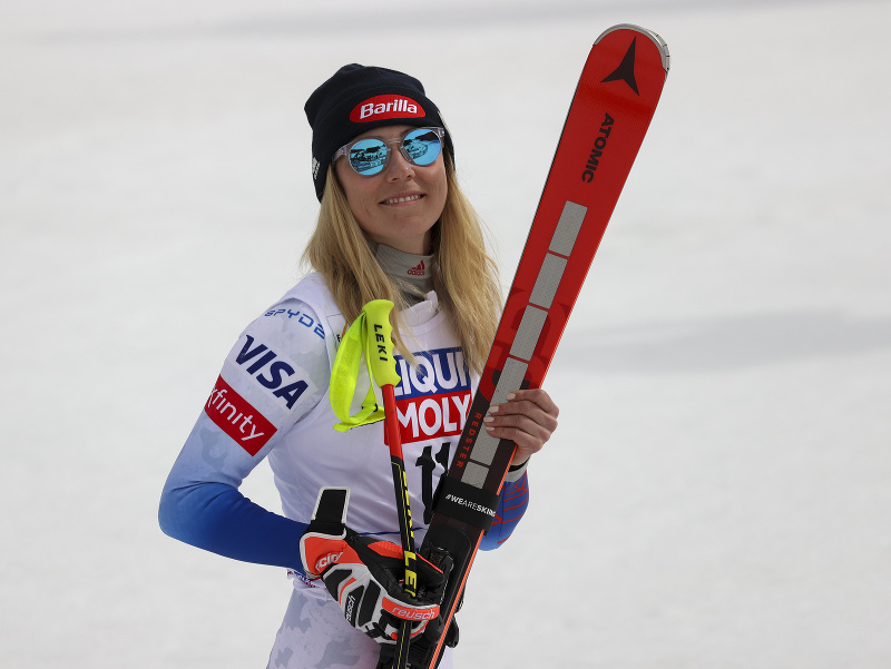 Americká lyžiarka Mikaela Shiffrinová
