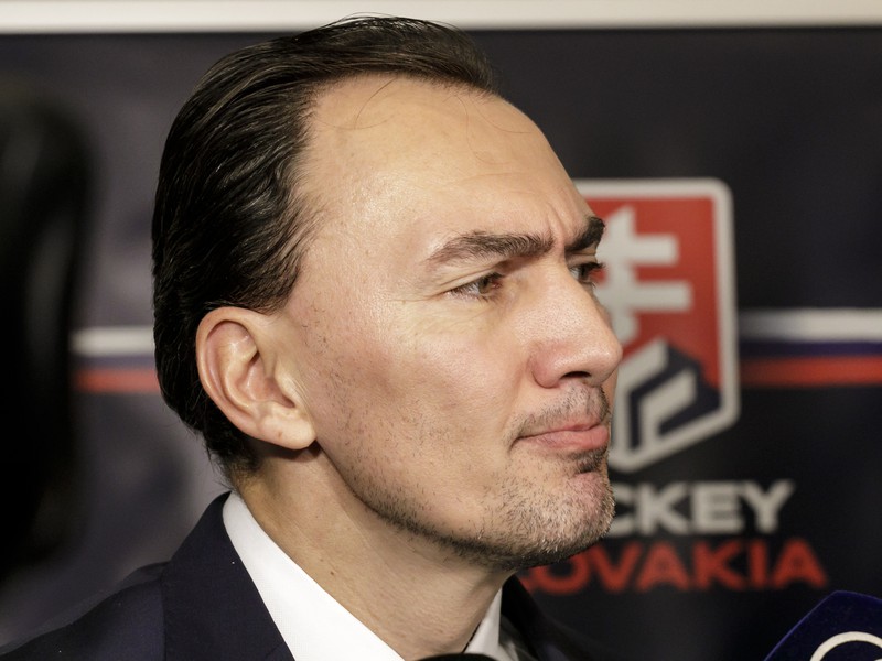 Prezident Slovenského zväzu ľadového hokeja Miroslav Šatan