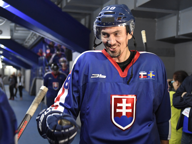 Na snímke bývalý slovenský reprezentant v hokeji Miroslav Šatan