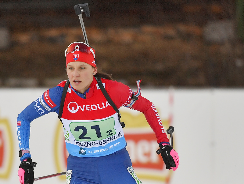 Slovenská biatlonistka Zuzana Remeňová