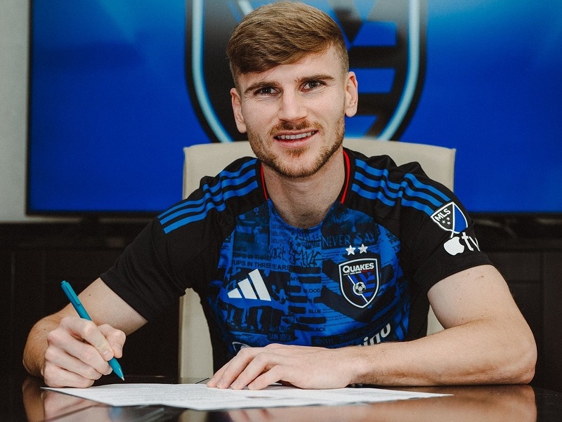 Timo Werner prestúpil do klubu San Jose Earthquakes