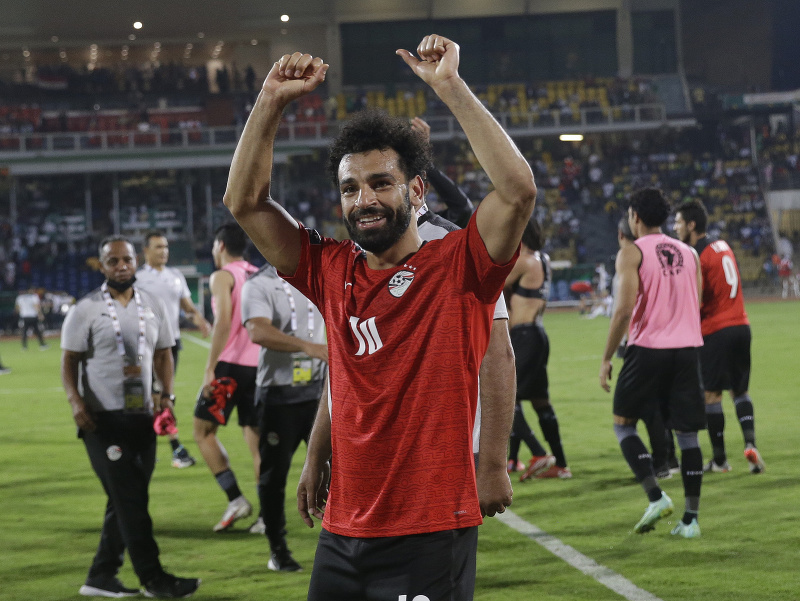 Egyptský futbalista Mohamed Salah 