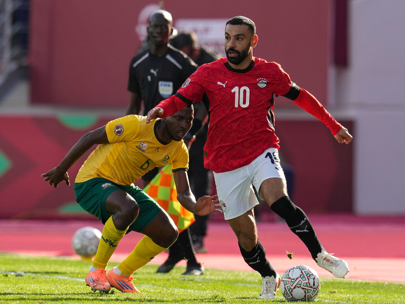Kapitán egyptskej reprezentácie Mohamed Salah