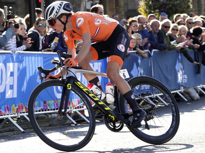 Holandská cyklistka Annemiek van Vleutenová  