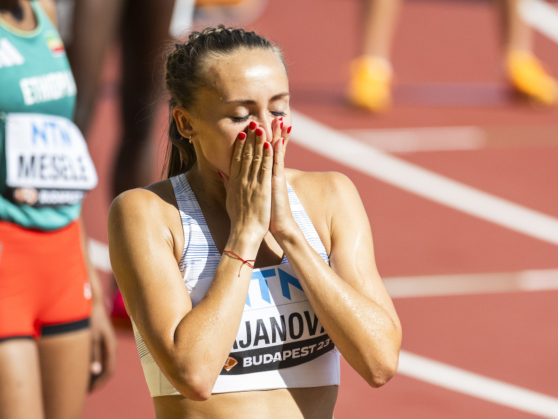 Slovenská atlétka Gabriela Gajanová nepostúpila do semifinále behu na 800 m na MS v Budapešti.