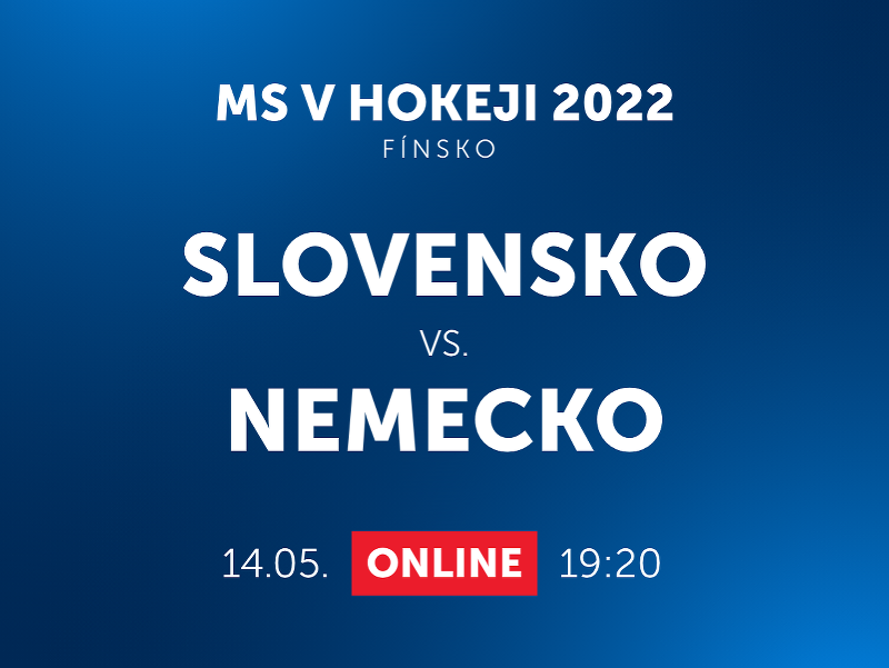 MS v hokeji 2022: Slovensko - Nemecko