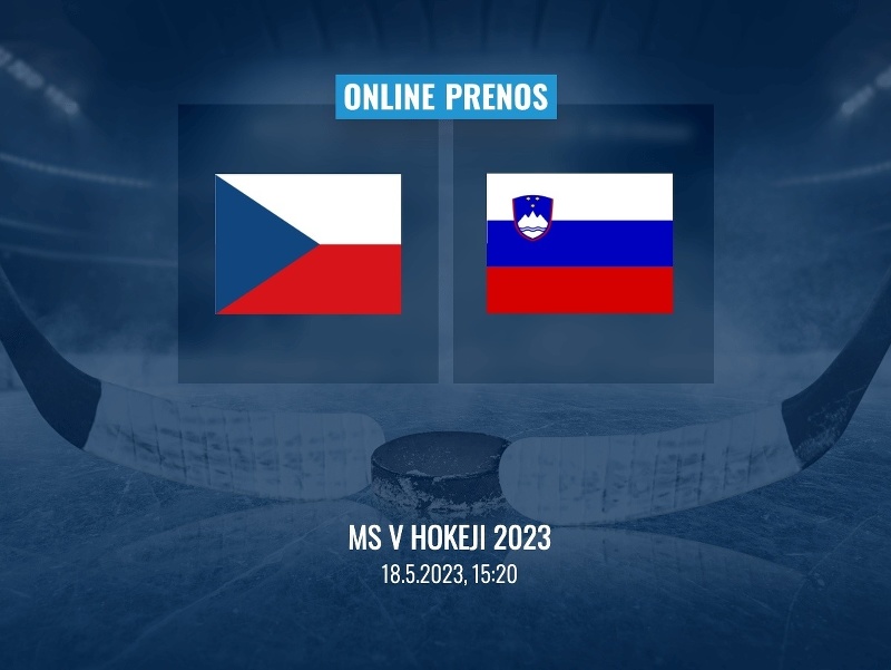 MS v hokeji 2023: Česko - Slovinsko