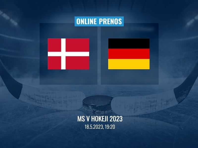 MS v hokeji 2023: Dánsko - Nemecko