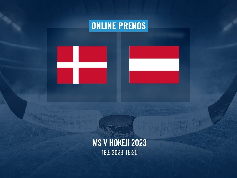 MS v hokeji 2023: Dánsko - Rakúsko