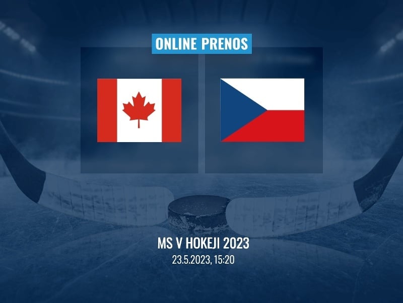MS v hokeji 2023: Kanada - Česko