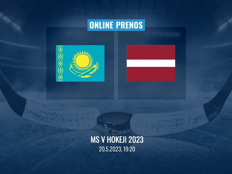 MS v hokeji 2023: Kazachstan - Lotyšsko