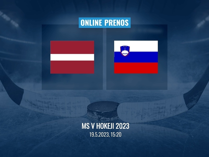 MS v hokeji 2023: Lotyšsko - Slovinsko