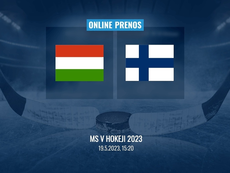 MS v hokeji 2023: Maďarsko - Fínsko