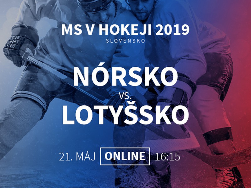 MS v hokeji: Nórsko - Lotyšsko