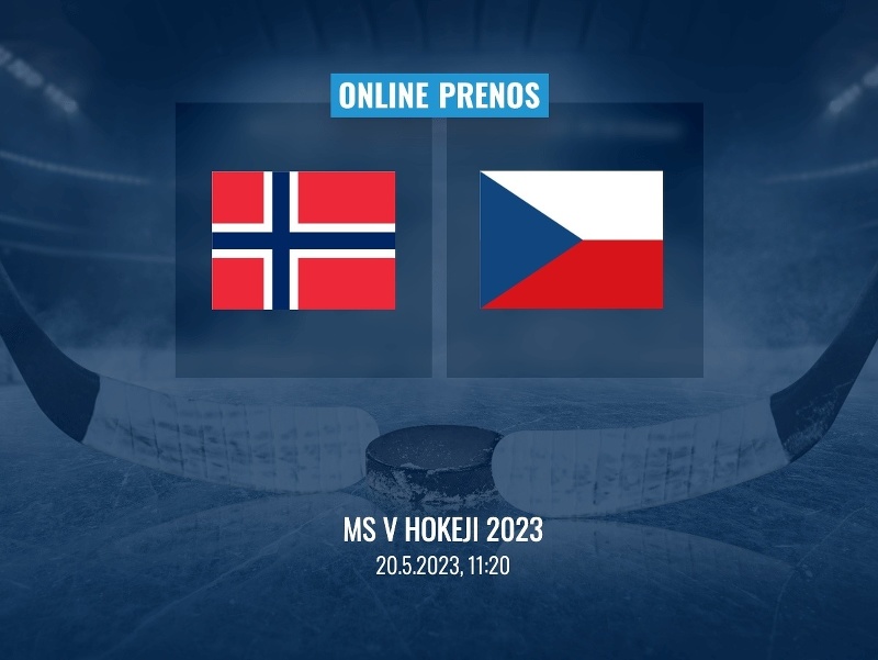 MS v hokeji 2023: Nórsko - Česko