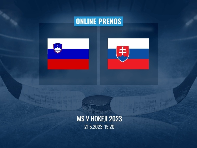 MS v hokeji 2023: Slovinsko - Slovensko
