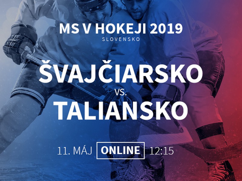 MS v hokeji: Švajčiarsko - Taliansko